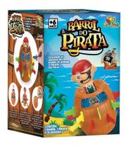 Jogo De Mesa Barril Pirata Médio Art Brink 16 Adagas