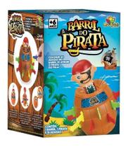 Jogo De Mesa Barril Pirata Médio Art Brink