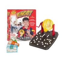 Jogo de Mesa Bingo Brinquedo Clássico C/ 48 Cartelas Lugo