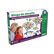 Jogo de Mesa Bingo do Desafio Pais e Filhos Diversão para Toda a Família