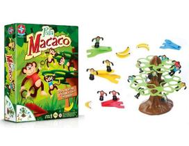 Jogo De Mesa Clássico Pula Macaco Estrela Com 4 Lançadores - Clássicos Estrela - 9452 Jogo De Mesa Clássico Pula Macaco Estrela Com 4 Lançadores - Clássicos Estrela - 9452