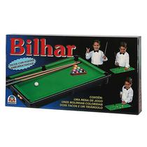 Jogo de Mesa de Bilhar com Tacos 240-C - Braskit