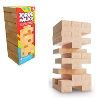 Jogo de Mesa de Montar Caiu Perdeu Torre Maluca/ 78 Peças Pais e Filhos