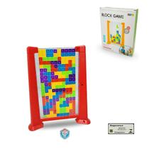 Jogo de Mesa Desafio Tetris Nettoy Vermelho Raciocinio Logico e Estrategia Jogo de Mesa Desafio Tetris Nettoy Vermelho Raciocinio Logico e Estrategia