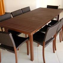 Jogo De Mesa E 8 Cadeiras Aluminio Para Sala Jantar Jardim Jogo De Mesa E 8 Cadeiras Aluminio Para Sala Jantar Jardim