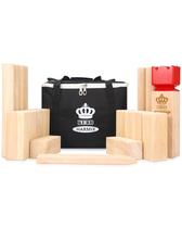 Jogo de mesa HARMIX Kubb Outdoor Rubberwood Set