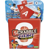 Jogo de mesa Hasbro Scrabble Frenzy Tile & Card 8+