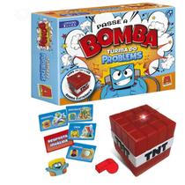 Jogo de Mesa Passe a Bomba Turma do Problems Original Cartas