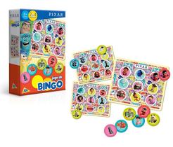 Jogo de Mesa Premium Bingo Personagens Disney Pixar - 2 a 4 Jogadores - Toyster - 3155 Jogo de Mesa Premium Bingo Personagens Disney Pixar - 2 a 4 Jogadores - Toyster - 3155