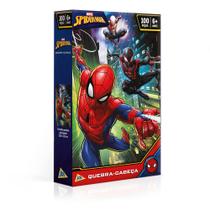 Jogo de Mesa Quebra Cabeça 100 PÇ Encapado Spider Man Homem Aranha Toyster