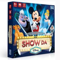 Jogo de mesa Show da Disney Jogo Tabuleiro Família 8 anos