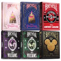 Jogo de mesa Straight Poker de 6 decks Disney Bicycle Cards Jogo de mesa Straight Poker de 6 decks Disney Bicycle Cards