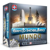 Jogo De Mesa Tabuleiro Banco Imobiliário Mundo - Estrela