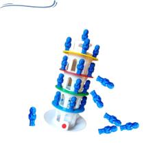 Jogo De Mesa Torre Maluca Estratégia Caiu Perdeu Divertido