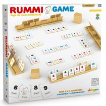 Jogo de Mesa Tradicional Rummi Game em Madeira Junges Jogo de Mesa Tradicional Rummi Game em Madeira Junges