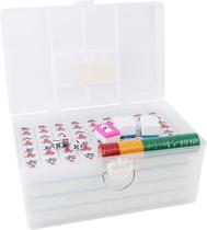 Jogo de Mesa usamjtable Conjunto de Mahjong Guangdong com 146 Peças Jogo de Mesa usamjtable Conjunto de Mahjong Guangdong com 146 Peças