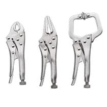 Jogo de Mini Alicates de Pressão com 3 Peças Western V-3 Jogo de Mini Alicates de Pressão com 3 Peças Western V-3