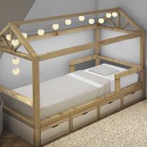 Jogo de Mini Cama Papi Friends Losango Cinza - 3 Peças Jogo de Mini Cama Papi Friends Losango Cinza - 3 Peças