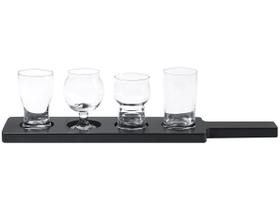 Jogo de Mini Copos Brinox P/ Cerveja Tap Haus Concept 5 Pç