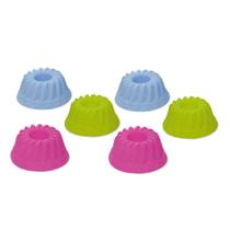 Jogo de Mini Formas para Confeitaria - 6 peças - Mimo Style Jogo de Mini Formas para Confeitaria - 6 peças - Mimo Style