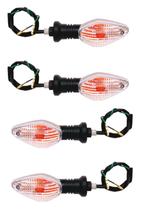 Jogo de Mini Piscas Seta Honda Bros 125 Bros 150 Bros 160 Jogo de Mini Piscas Seta Honda Bros 125 Bros 150 Bros 160