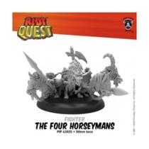 Jogo de miniaturas Privateer Press Riot Quest The Four Horseymans Jogo de miniaturas Privateer Press Riot Quest The Four Horseymans