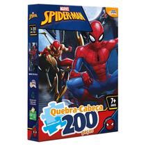 Jogo De Montagem Marvel Spider-Man 200 Peças Infantil Raciocínio Lógico Presente Para Crianças Jogo De Montagem Marvel Spider-Man 200 Peças Infantil Raciocínio Lógico Presente Para Crianças