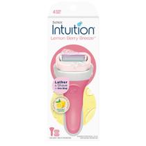 Jogo de Navalhas Schick Intuition Lemon Berry Breeze - Para Mulheres
