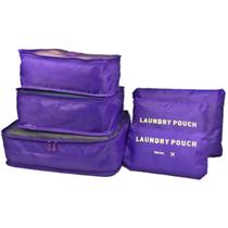 Jogo de Necessaire com 6 Peças SEANITE Travel - Lilas Jogo de Necessaire com 6 Peças SEANITE Travel - Lilas