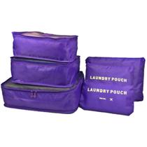 Jogo De Necessaire Com 6 Peças Seanite Travel - Lilas Jogo De Necessaire Com 6 Peças Seanite Travel - Lilas