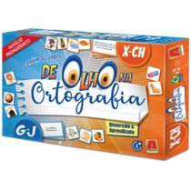 Jogo de olho na ortografia x-ch e g-j - algazarra - 1173 Jogo de olho na ortografia x-ch e g-j - algazarra - 1173