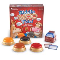 Jogo de Palavras Riddle Moo This - 150 Cartas para Crianças (4+) Jogo de Palavras Riddle Moo This - 150 Cartas para Crianças (4+)
