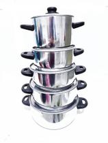 jogo de panela 5 Peças Alumínio