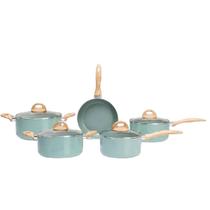 Jogo de panela 5 peças botanika com indução verde brinox