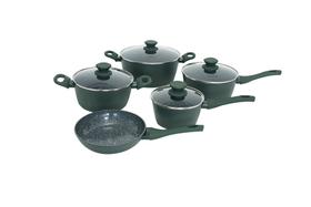 Jogo de Panela 5 Peças Indução Cerâmica Jade Style Cook Mimo