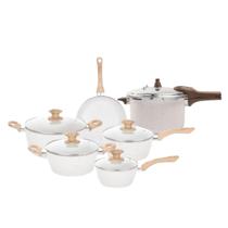 Jogo de Panela 6 pçs Vanilla - Casamiga Brinox