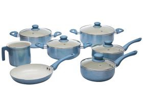 Jogo De Panela Cerâmico Antiaderente Genebra 7 Peças Baccani - Casambiente Jogo De Panela Cerâmico Antiaderente Genebra 7 Peças Baccani - Casambiente