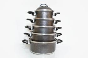 Jogo de Panela com tampa de alumínio Jogo de Panela com tampa de alumínio