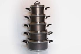 Jogo de Panela com tampa de Vidro Jogo de Panela com tampa de Vidro