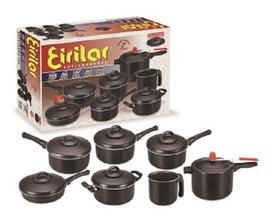 Jogo de Panela Dakar 7 pcs Eiriflon Eirilar Jogo de Panela Dakar 7 pcs Eiriflon Eirilar