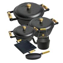 Jogo de Panela Ferro Fundido 6 Peças 2L Jogo de Panela Ferro Fundido 6 Peças 2L