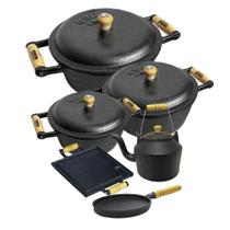 Jogo de Panela Ferro Fundido 6 Peças 2L Jogo de Panela Ferro Fundido 6 Peças 2L