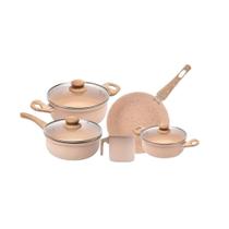 Jogo de panela lyor 5 peças indução granito chef 221027 ceramica