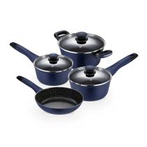 Jogo de panela oxford everyday azul 4 pecas