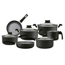 Jogo de Panela Panelux Premium Antiaderente Grafite 7 Peças