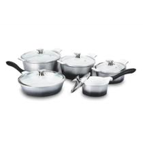 Jogo De Panela Platinum 5 Pecas Revestimento Ceramico Inducao Hercules Premium