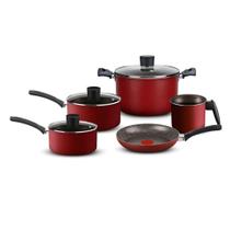 Jogo De Panela Rochedo Facilita 5 Peças Antiaderente