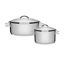 Jogo De Panelas 2 Peças Inox Fundo Triplo Solar Tramontina Jogo De Panelas 2 Peças Inox Fundo Triplo Solar Tramontina