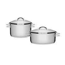 Jogo De Panelas 2 Peças Inox Fundo Triplo Solar Tramontina Jogo De Panelas 2 Peças Inox Fundo Triplo Solar Tramontina