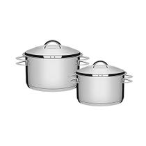 Jogo De Panelas 2 Peças Inox Fundo Triplo Solar Tramontina Jogo De Panelas 2 Peças Inox Fundo Triplo Solar Tramontina